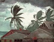 Winslow Homer Hurricane oil painting artist